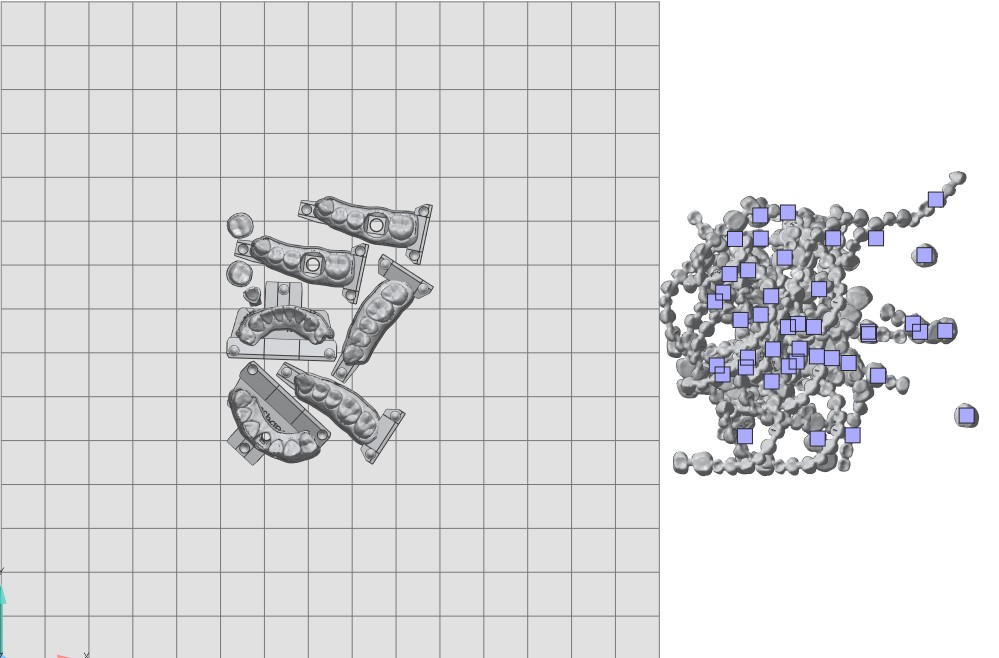 2D nesting only selected models